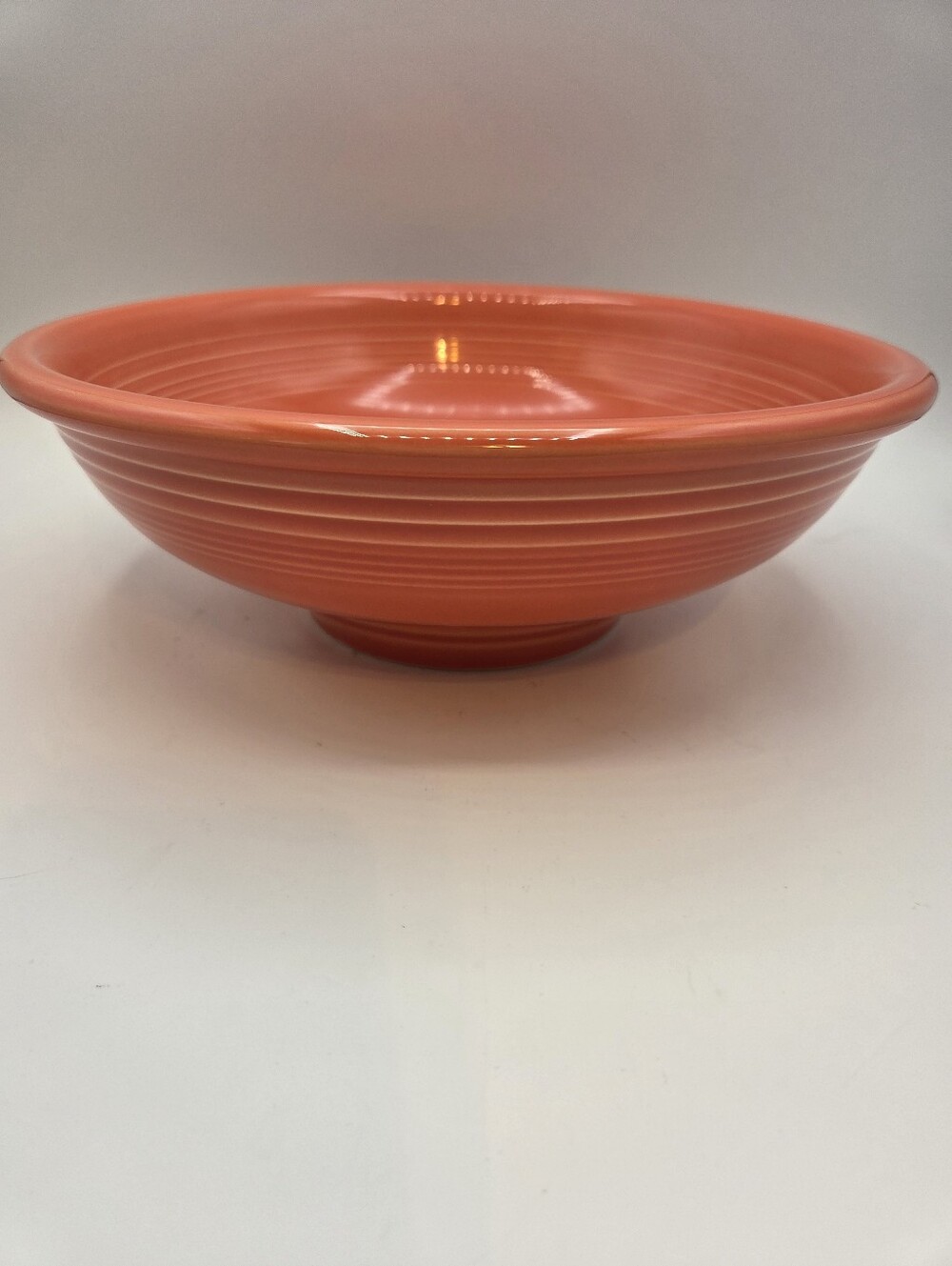 Fiestaware Persimmon Pedestal Bowl